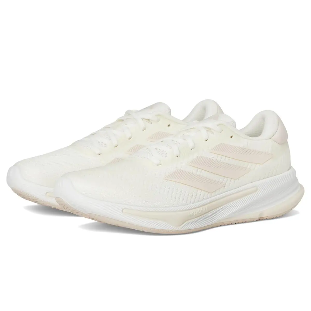 Woman`s Sneakers Athletic Shoes  Supernova Ease Running Shoes Off White/Putty Mauve/Wonder White by Adidas