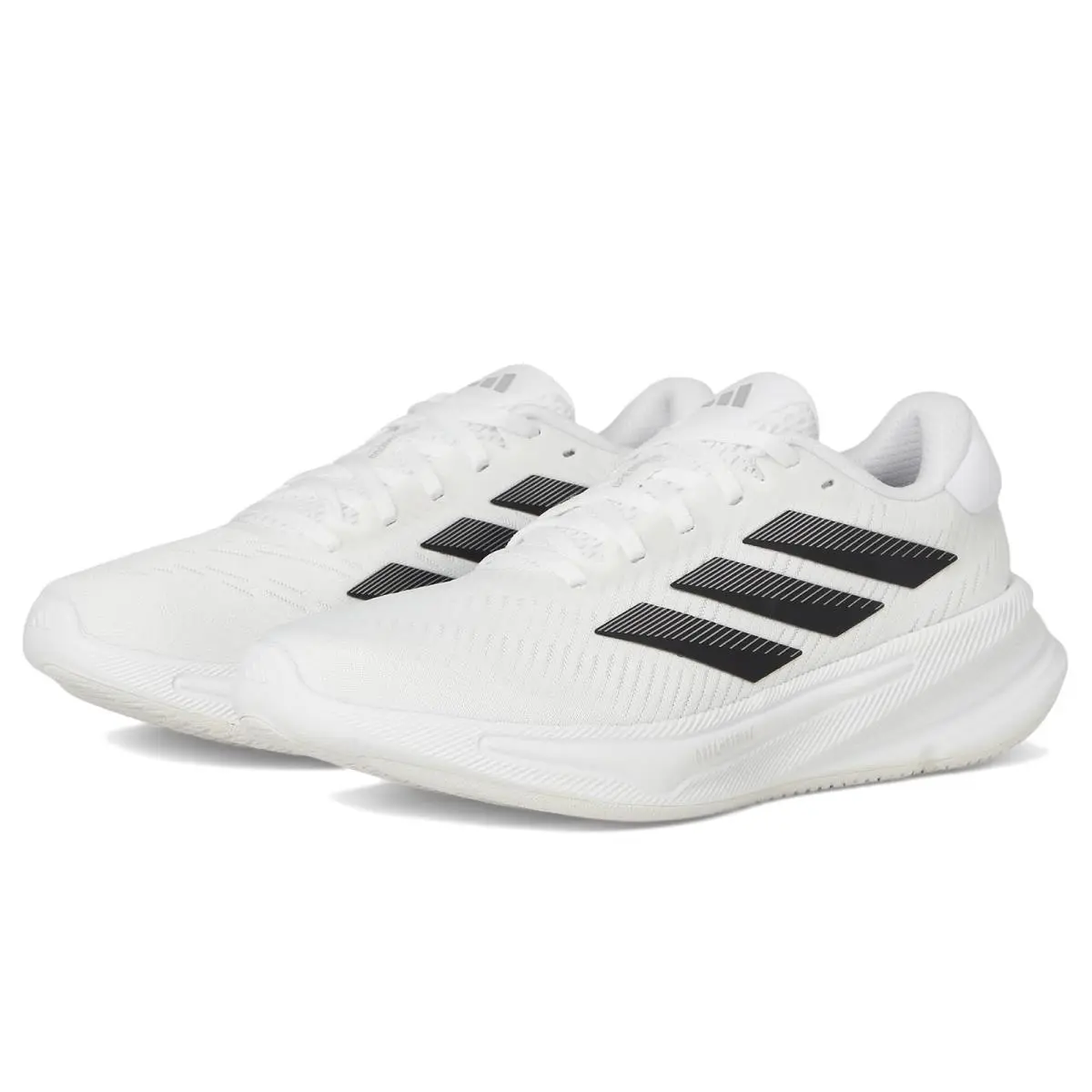 Woman`s Sneakers Athletic Shoes  Supernova Ease Running Shoes White/Dash Grey/Silver Metallic by Adidas