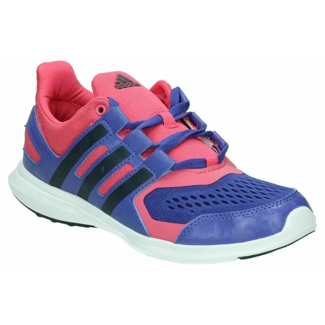 Kids Junior Adidas Hyperfast 2.0 Running S82588 Navy Black Pink B