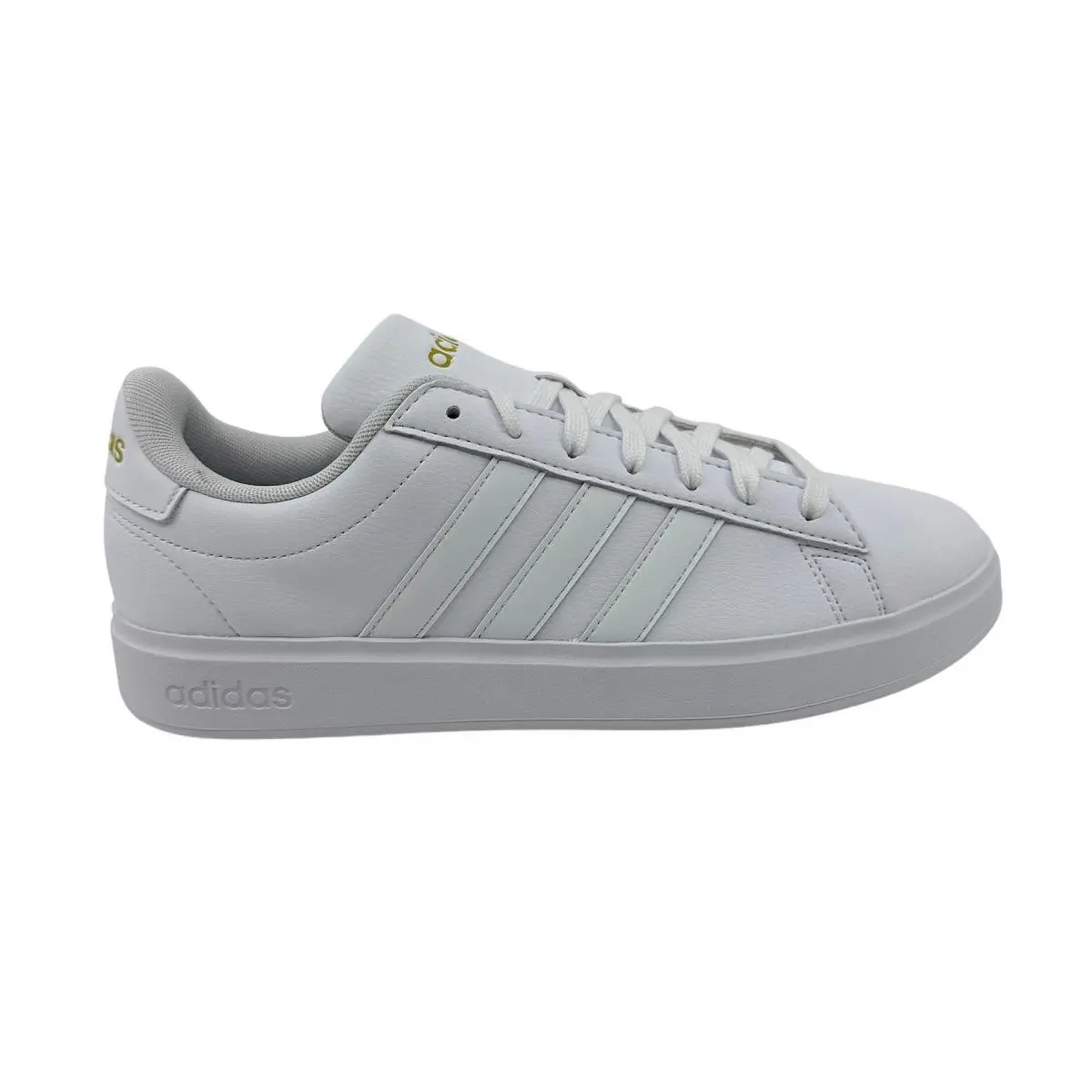 Adidas shoes - adidas Grand Court - Grand Court - GW9213 - White, Manufacturer: Cloud White Gold Metallic 2