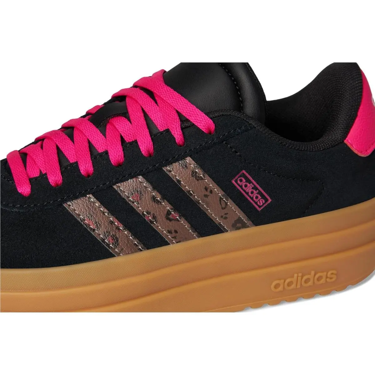 Adidas shoes - Black/Wonder Beige/Shock Pink 11
