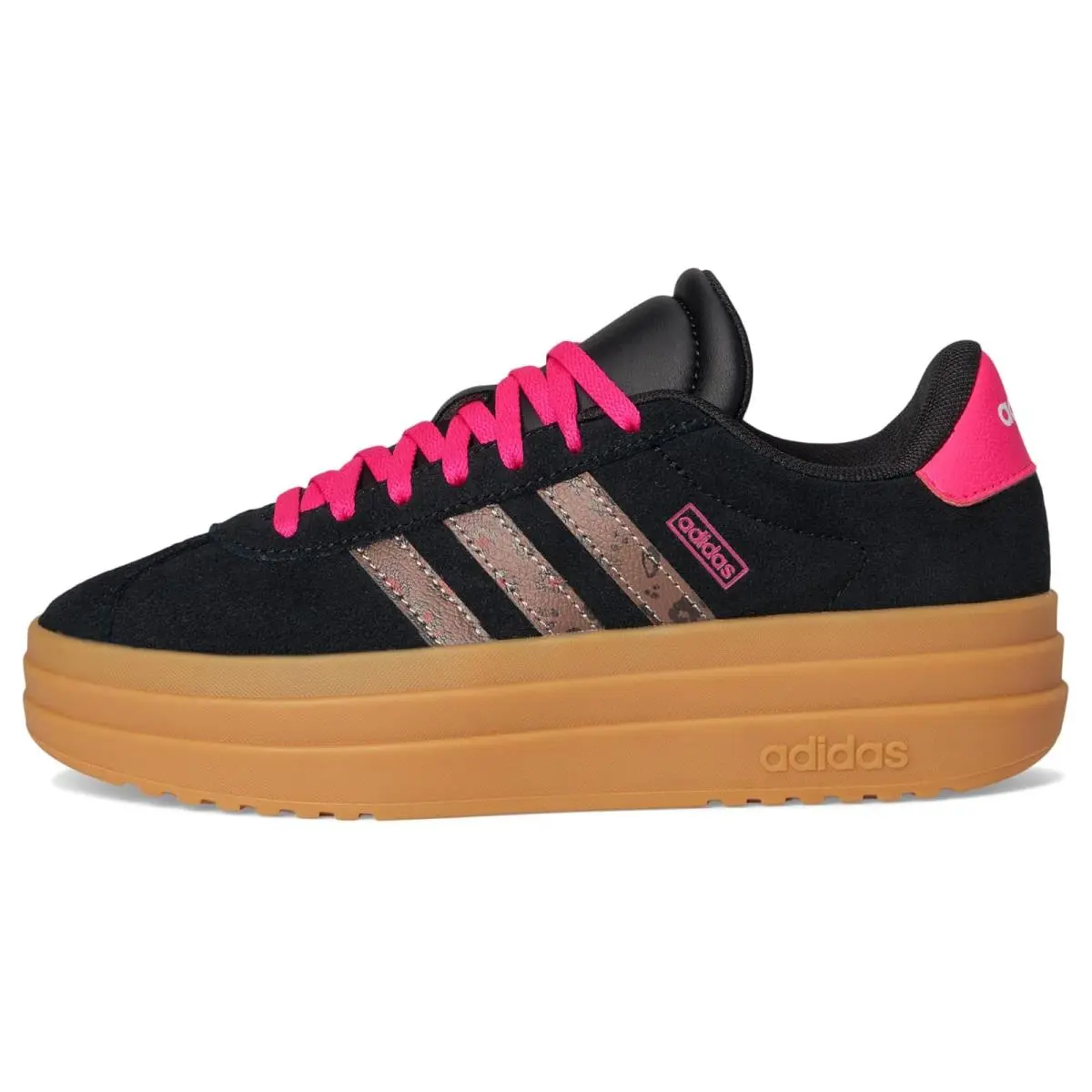 Adidas shoes - Black/Wonder Beige/Shock Pink 9