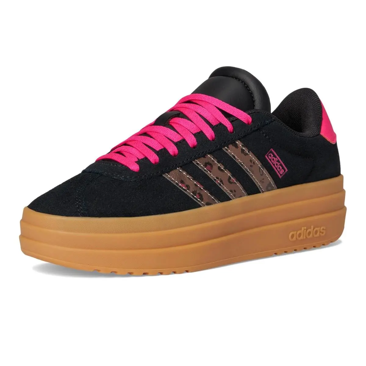Adidas shoes - Black/Wonder Beige/Shock Pink 12