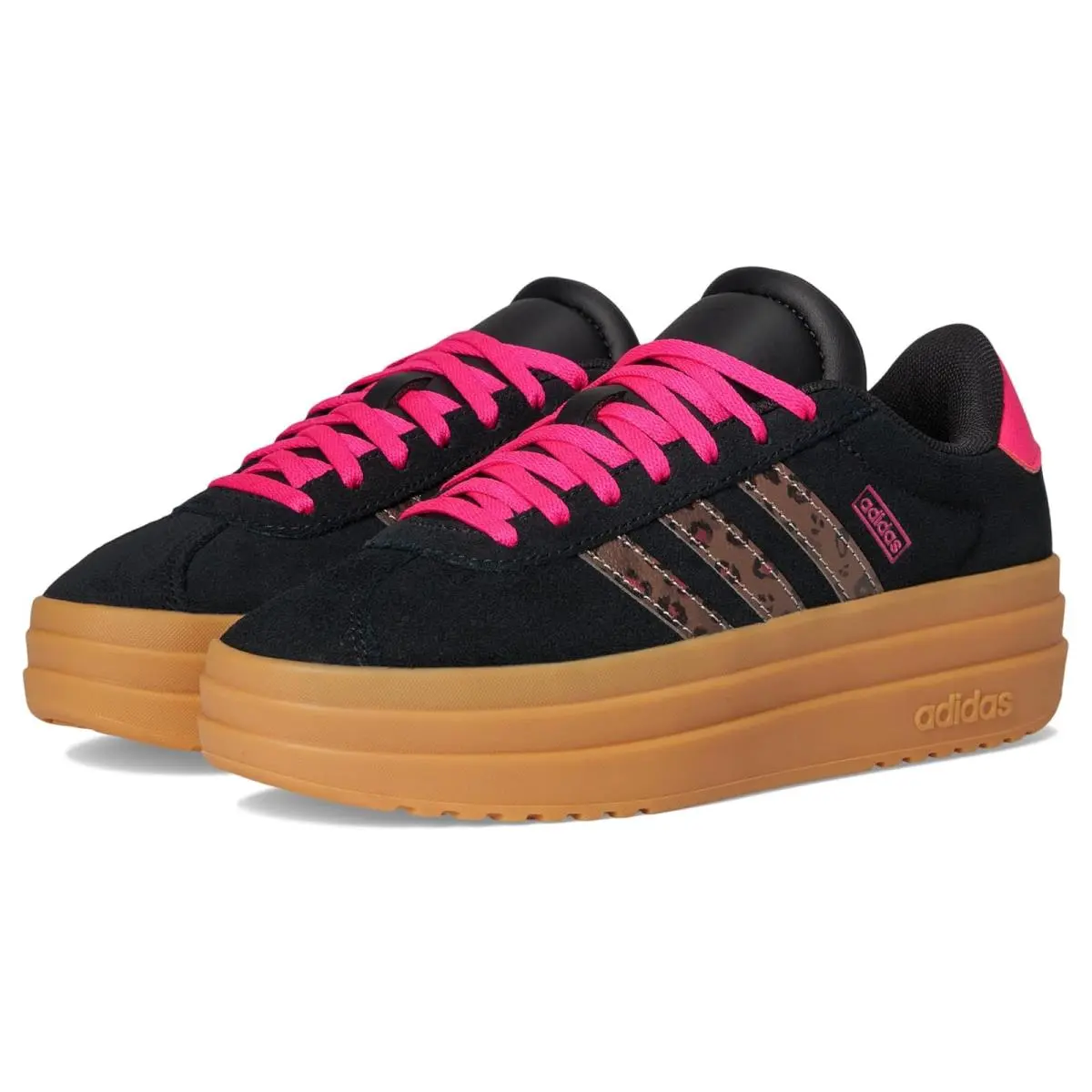 Adidas shoes - Black/Wonder Beige/Shock Pink 6