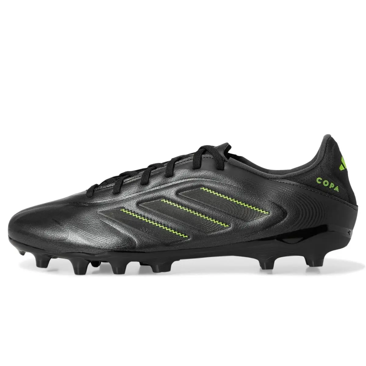 Adidas shoes - Black/Solid Grey/Lucid Lemon 2