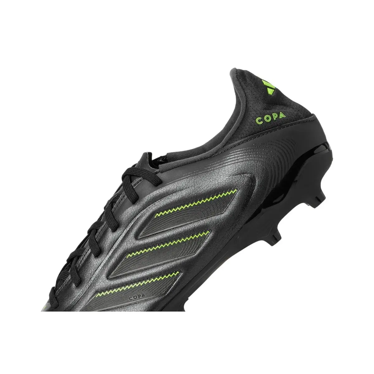 Adidas shoes - Black/Solid Grey/Lucid Lemon 4