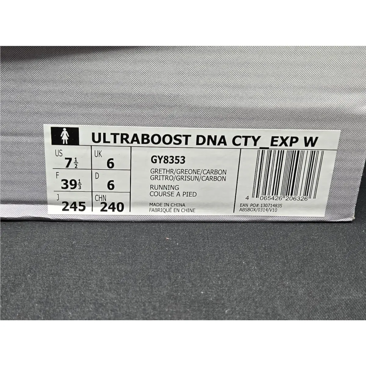 Adidas shoes - adidas UltraBoost DNA - UltraBoost DNA - GY8353 - Gray 20