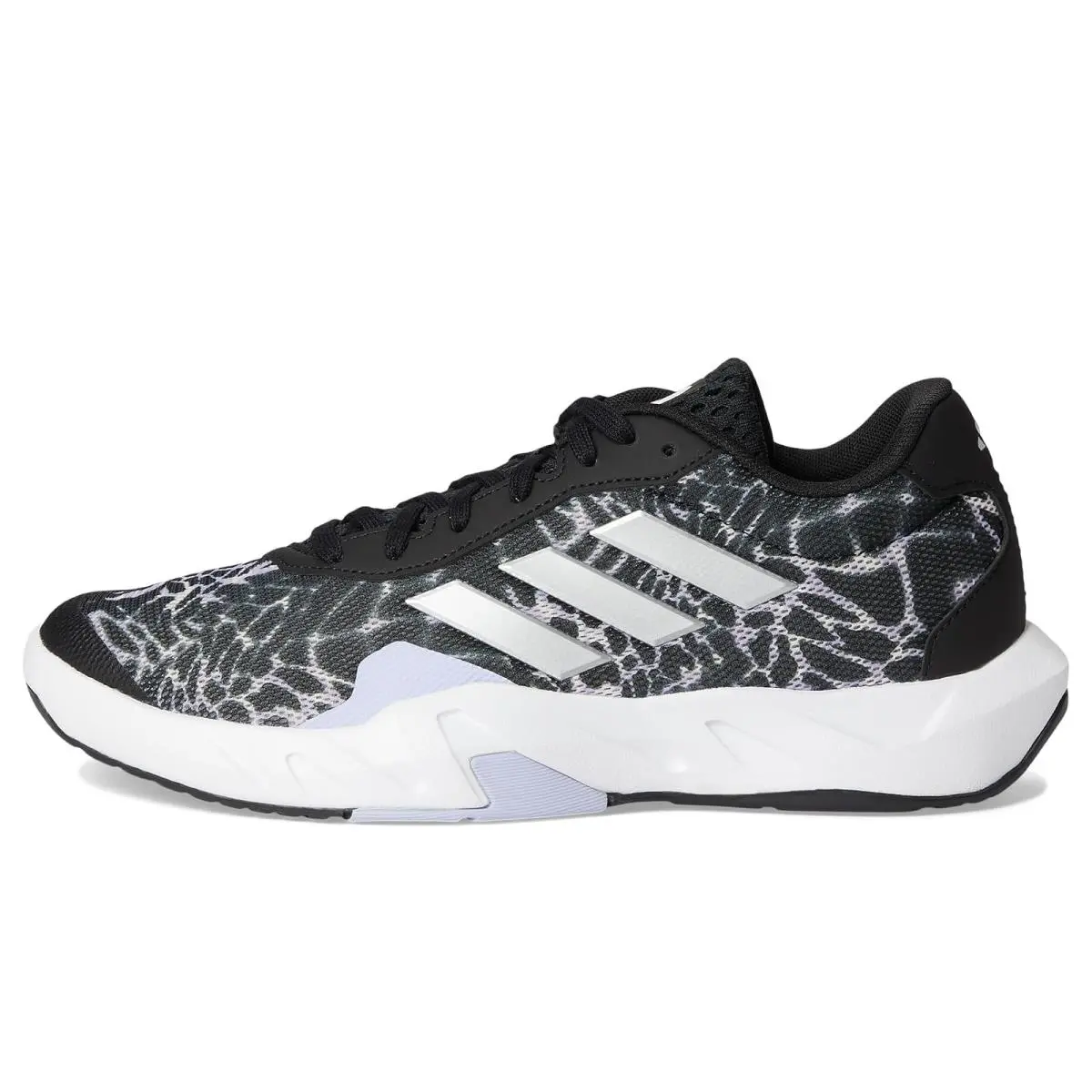 Adidas shoes - Black/Matte Silver/White 9
