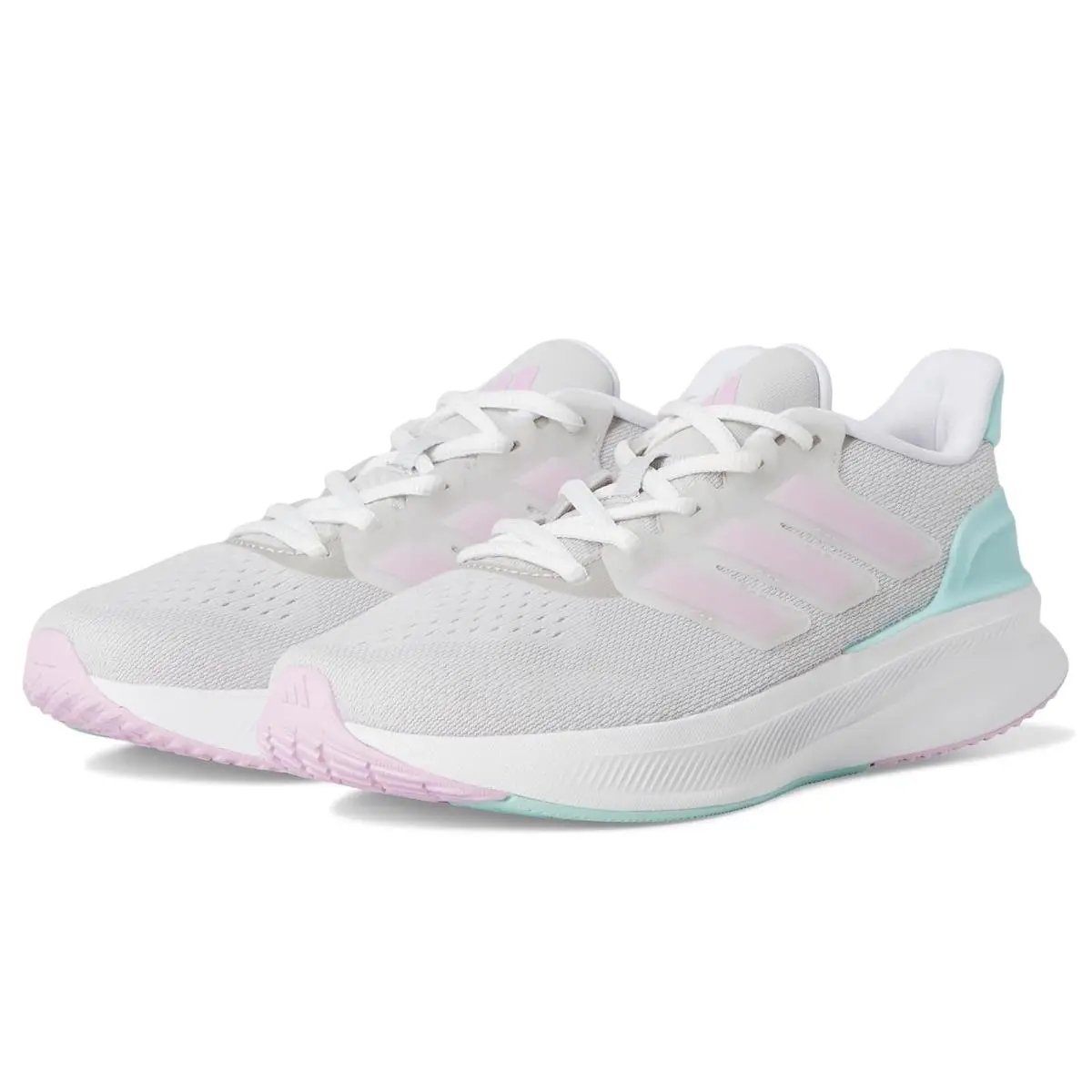 Children Unisex Sneakers Athletic Shoes Adidas Kids Ultrarun 5 Shoes - Grey/Bliss Lilac/Semi Flash Aqua