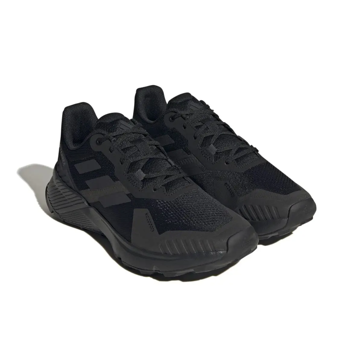 Man`s Sneakers Athletic Shoes Adidas Outdoor Terrex Soulstride - Core Black/Carbon/Grey Six