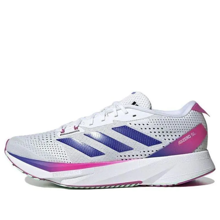 Adidas Adizero SL `white Lucid Blue Fuchsia`