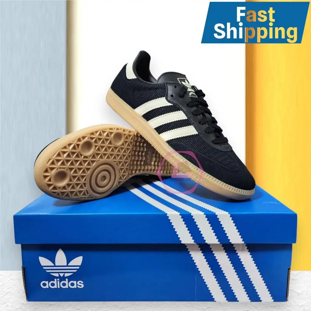 2025 Adidas Samba OG Black Cream Magic Beige JQ5141 Unisex Women Men`s Size 6-13
