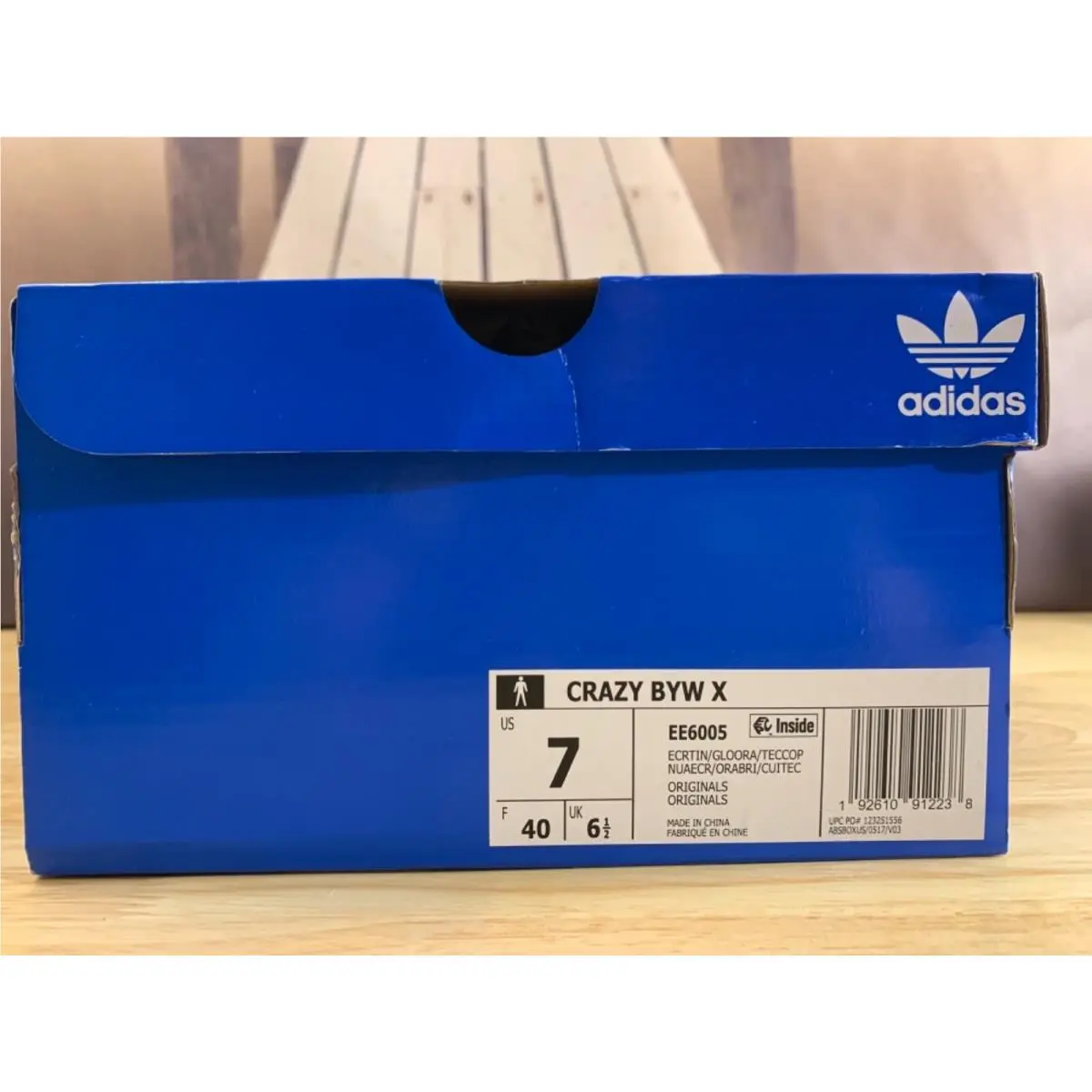 Adidas shoes - Adidas Crazy BYW X - Crazy BYW - EE6005 - Beige 9
