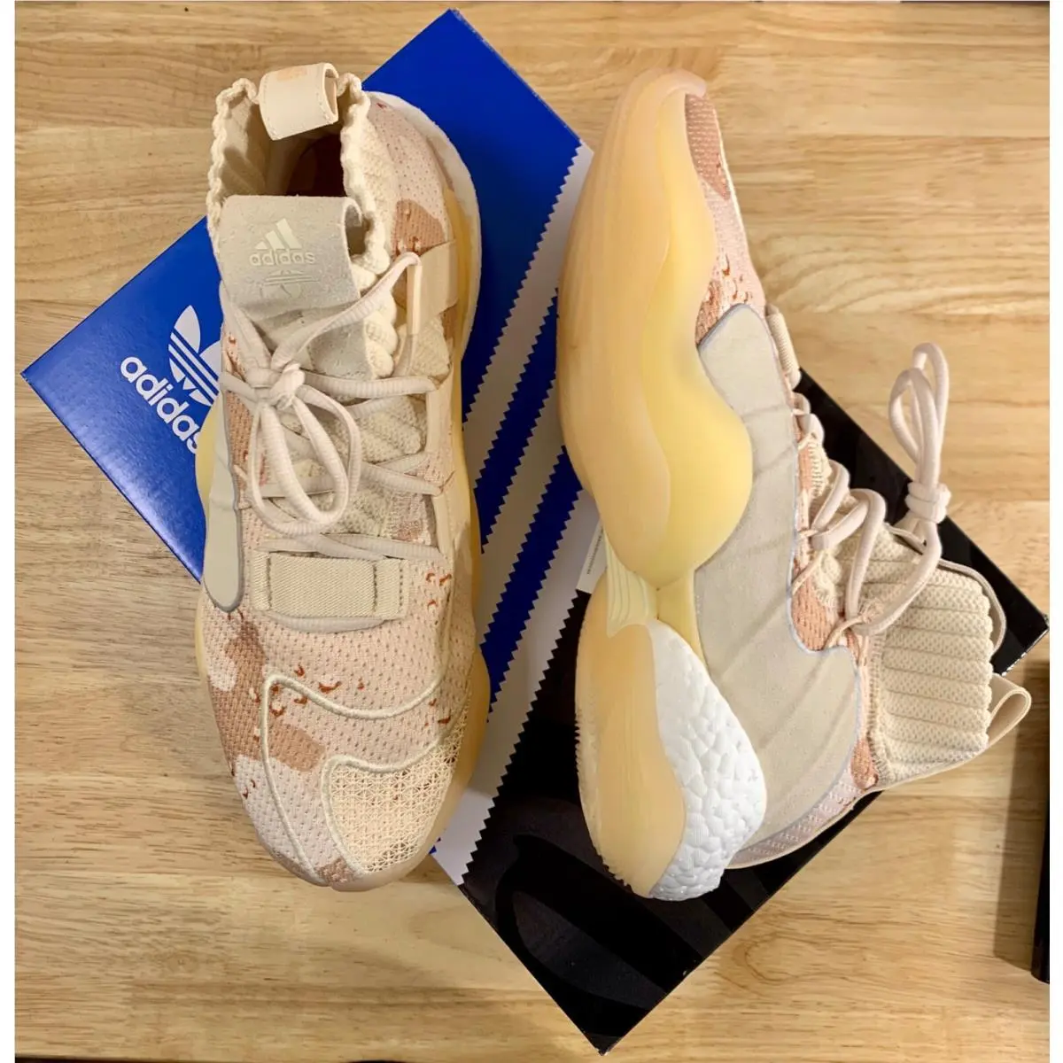 Adidas shoes - Adidas Crazy BYW X - Crazy BYW - EE6005 - Beige 1