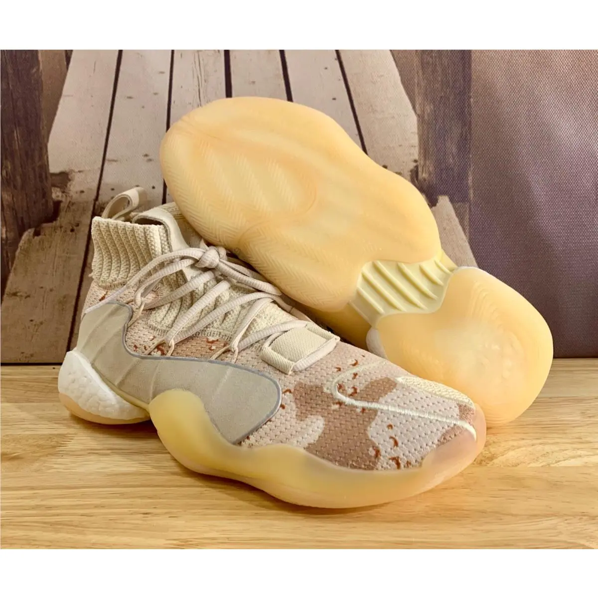Adidas shoes - Adidas Crazy BYW X - Crazy BYW - EE6005 - Beige 2