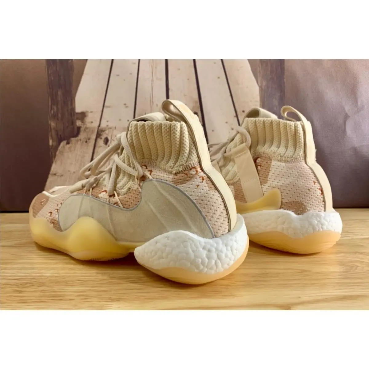 Adidas shoes - Adidas Crazy BYW X - Crazy BYW - EE6005 - Beige 3