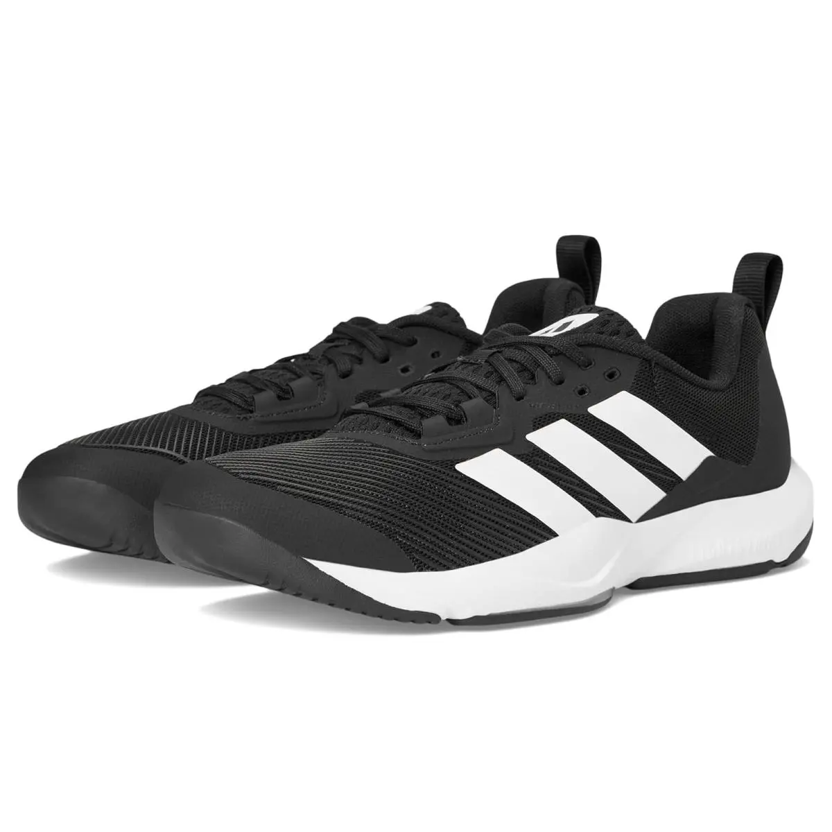 Man`s Sneakers Athletic Shoes Adidas Rapidmove 2 Training Shoes - Black/White/White