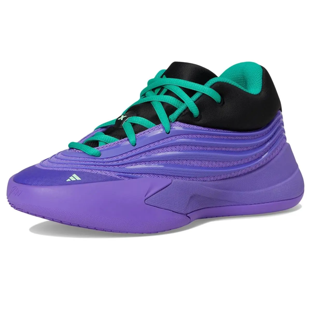 Adidas shoes - Purple Rush/Black/Court Green 5