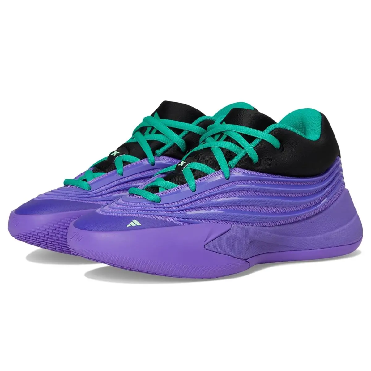 Adidas shoes - Purple Rush/Black/Court Green 6