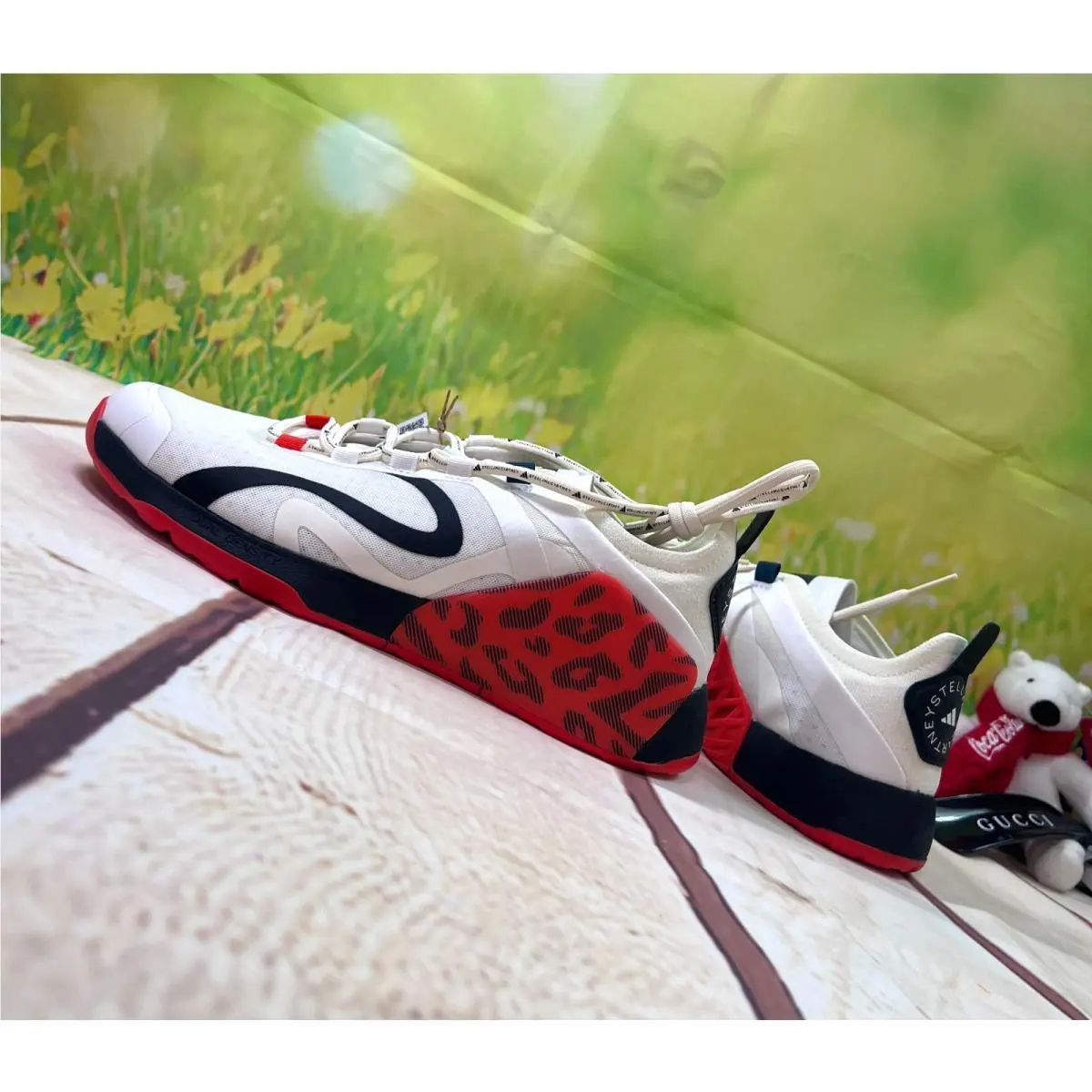 Adidas Asmc Training Dropset Off White Women`s Versatile Sneakers IG1142