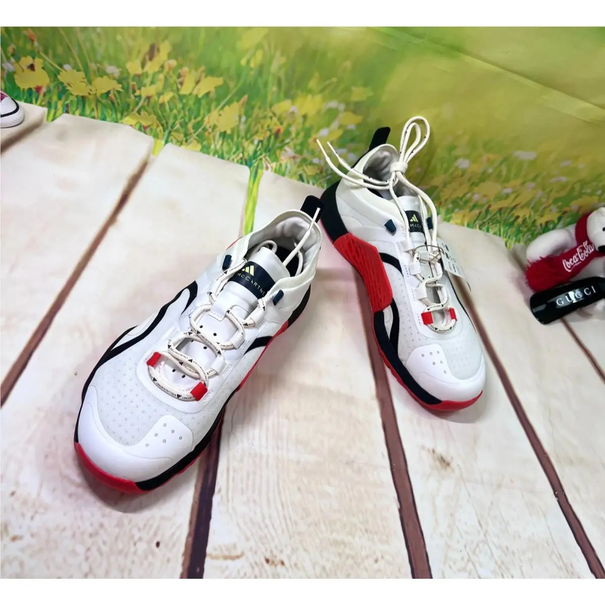 Adidas shoes - Adidas Training - Training - IG1142 - White/Off White/Active Orange 3