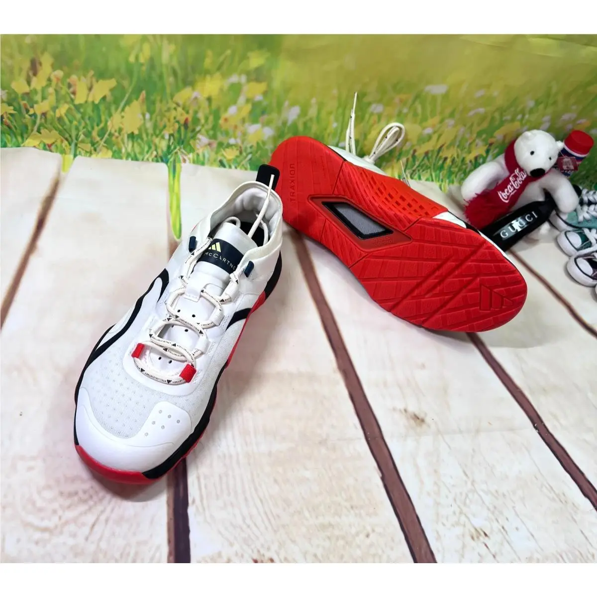 Adidas shoes - Adidas Training - Training - IG1142 - White/Off White/Active Orange 13