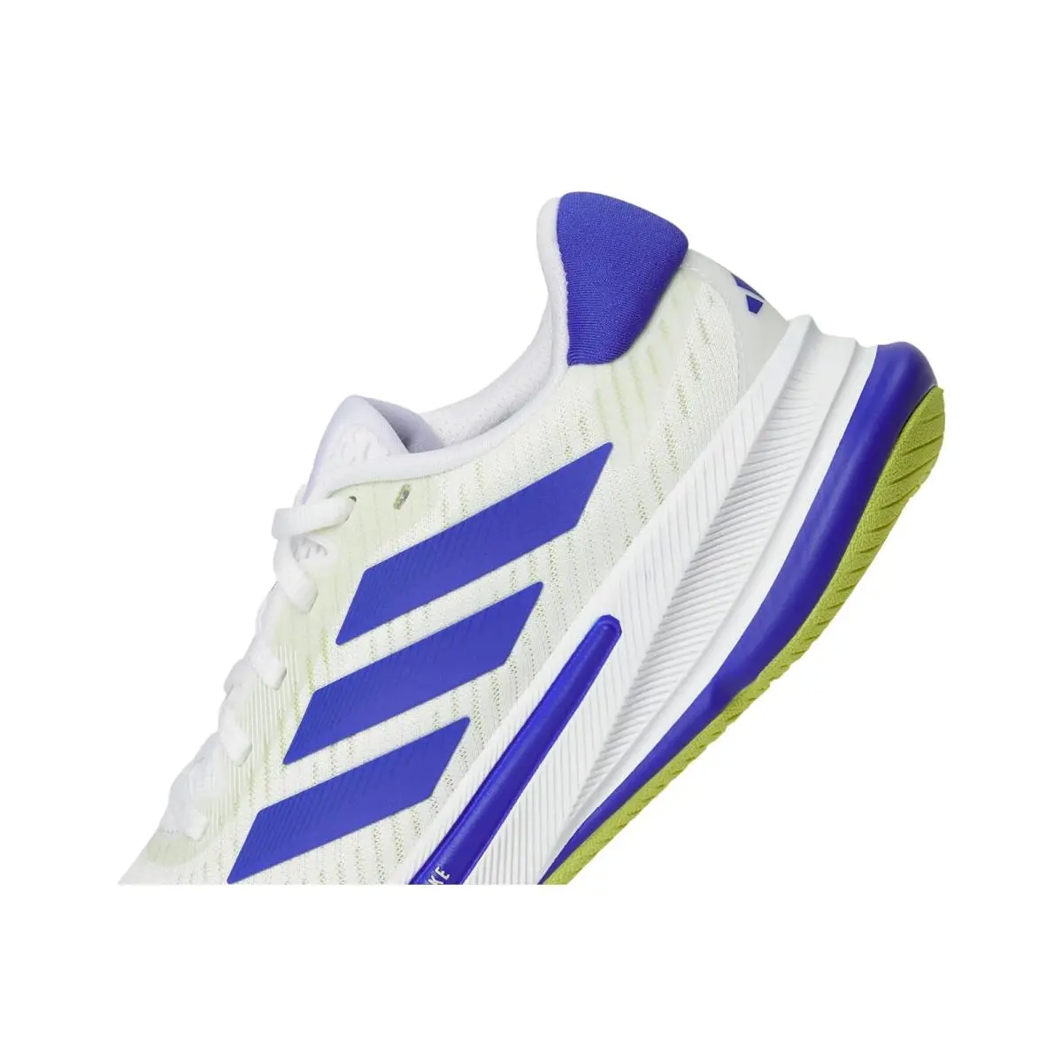 Adidas shoes - White/Lucid Blue/Pulse Lime 4