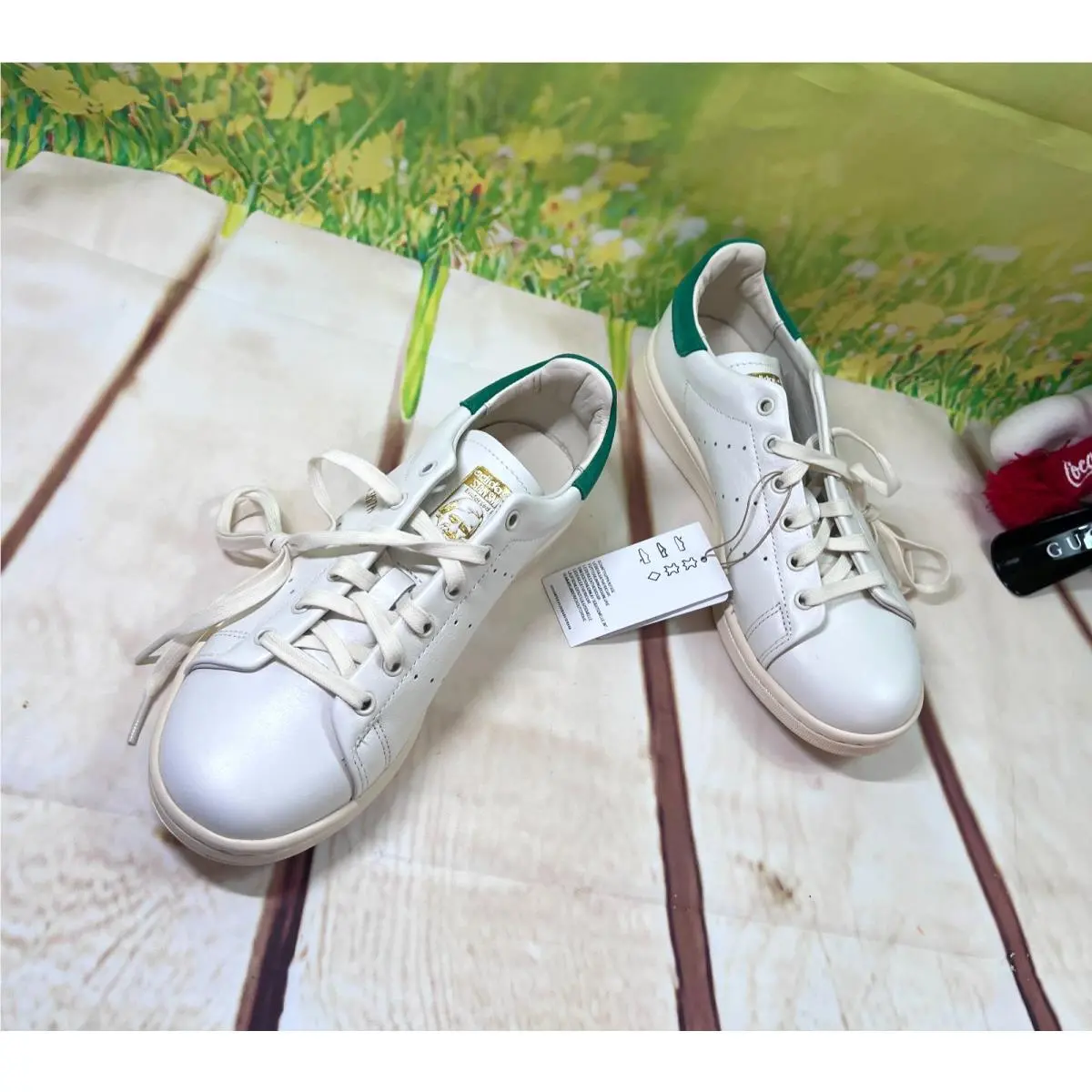 Adidas shoes - adidas Originals Stan Smith - Originals Stan Smith - IF8844 - Cloud White/Cream White/Green 8