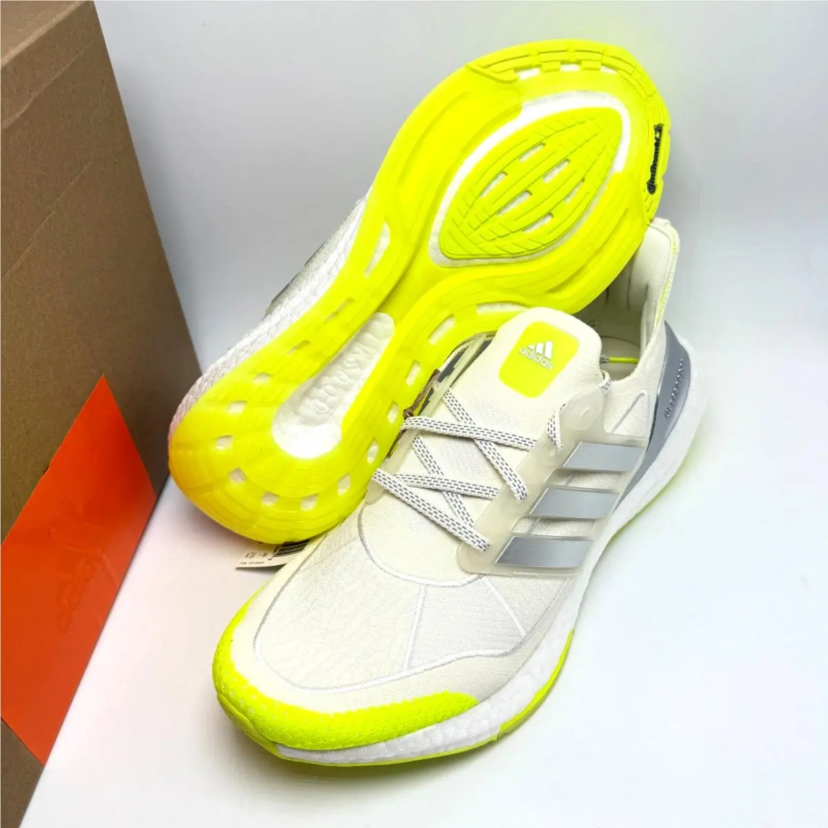 Adidas shoes - adidas Ultra Boost - Ultra Boost - HR0181 - Off White/Silver Metallic/Cloud White 6