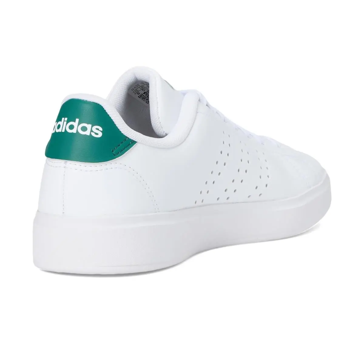 Adidas shoes - White/Black/Collegiate Green 10