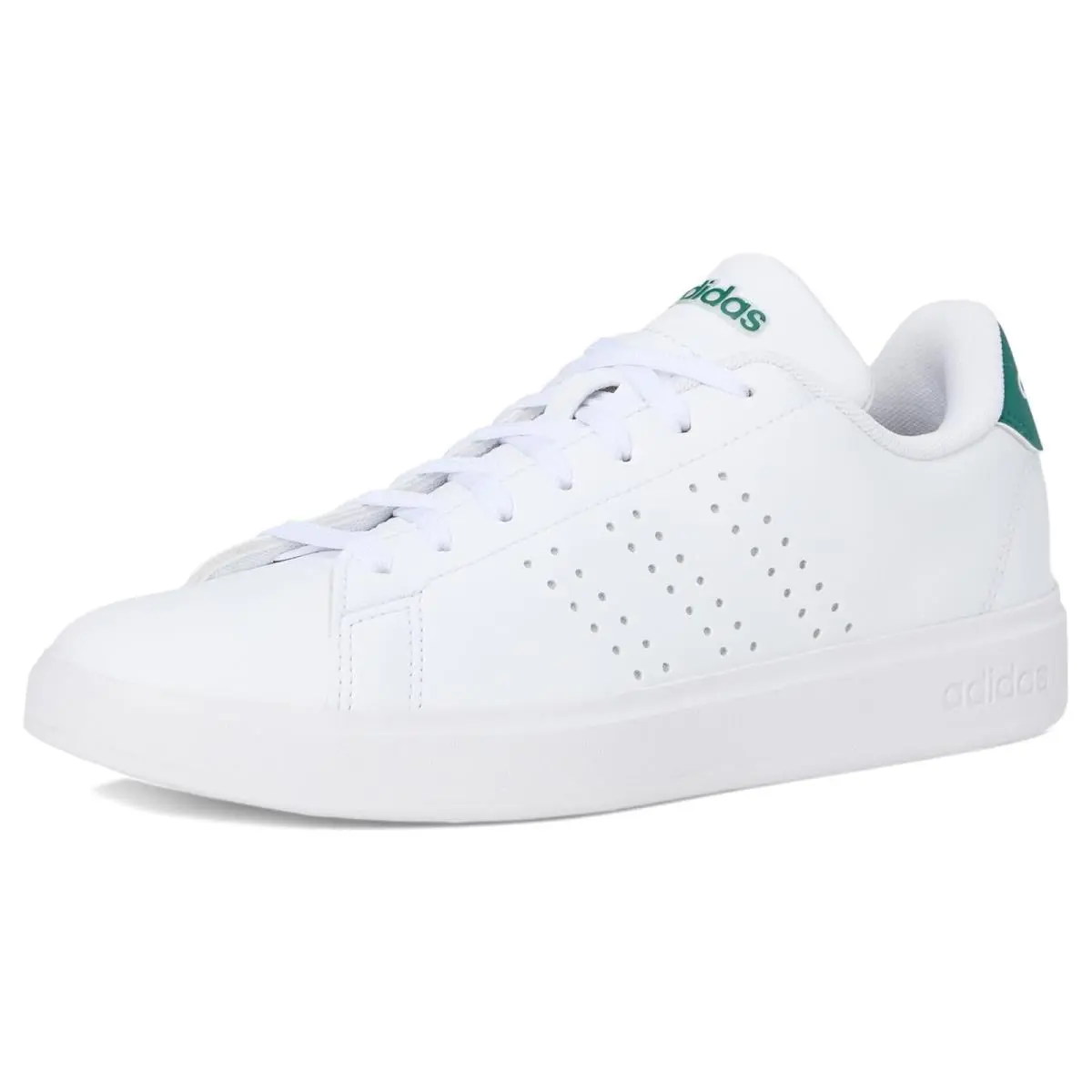 Adidas shoes - White/Black/Collegiate Green 12