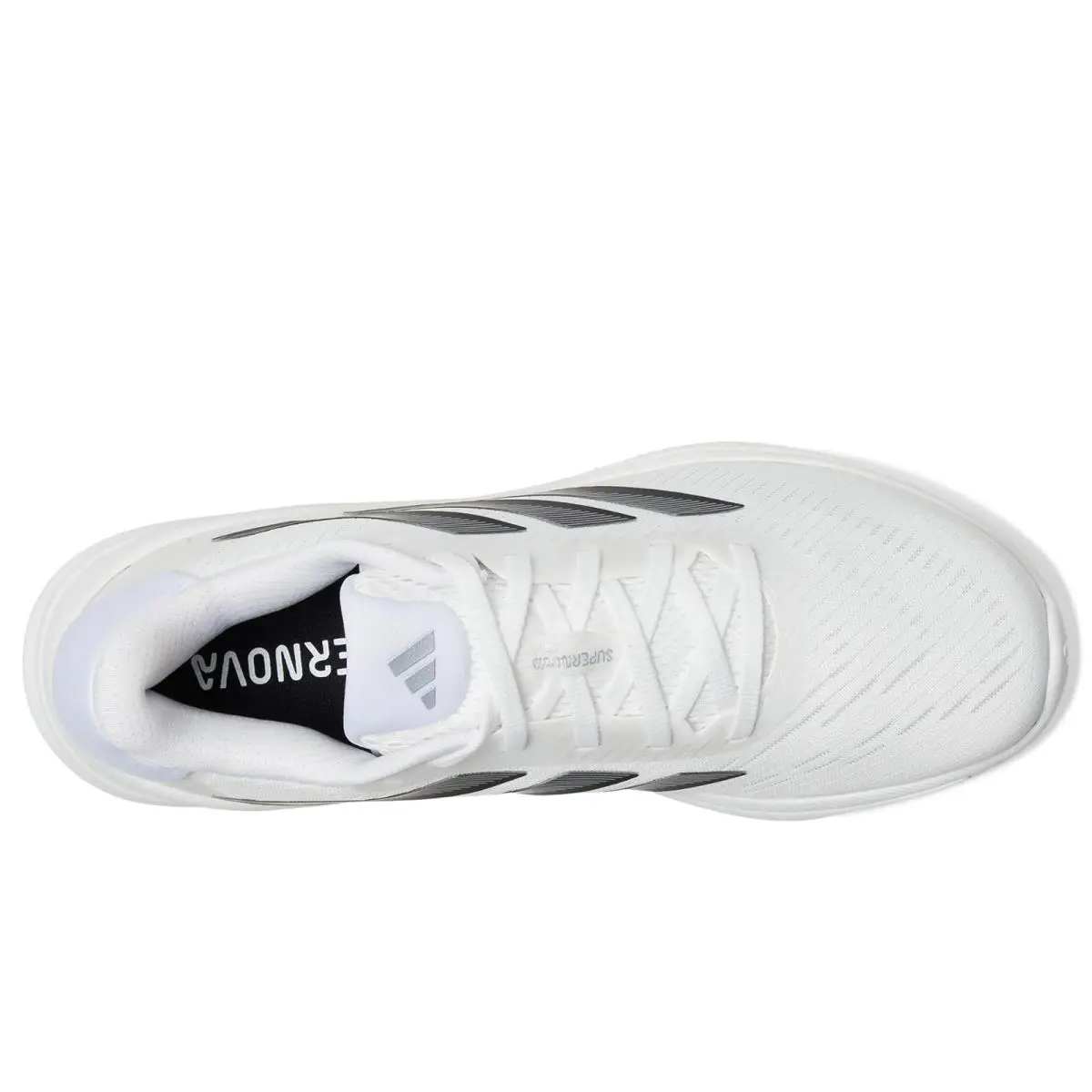 Adidas shoes - Crystal White/Matte Silver/Yellow 21