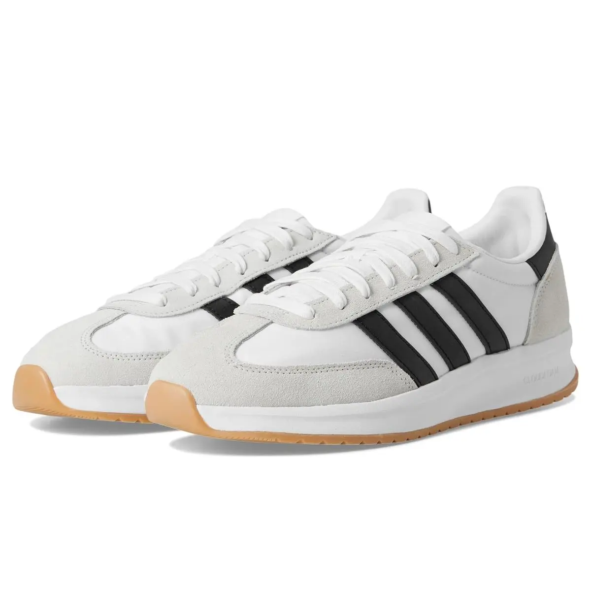 Man`s Sneakers Athletic Shoes  Run 72 White/Black/Grey by Adidas