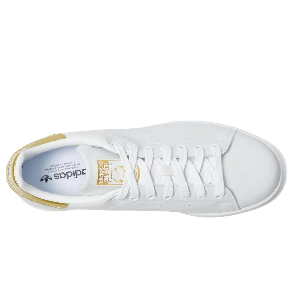 Adidas shoes - Footwear White/Footwear White/Gold Metallic 1 6