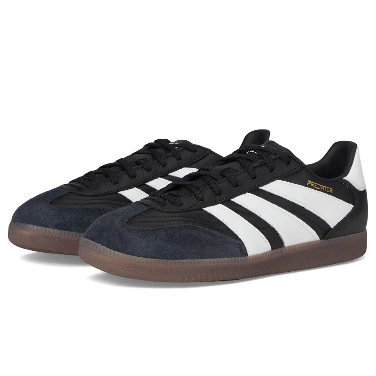 Unisex Shoes Adidas Predator Freestyle Indoor Soccer Cleats - Black/White/Gold Metallic
