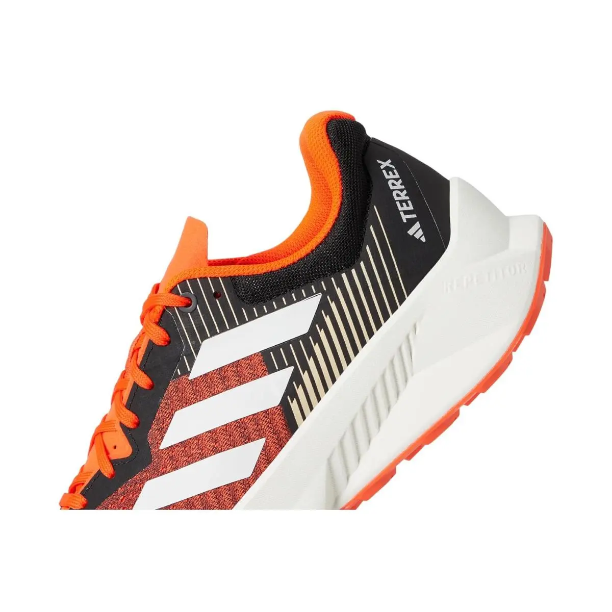 Adidas shoes - Black/Black/Semi Impact Orange 11