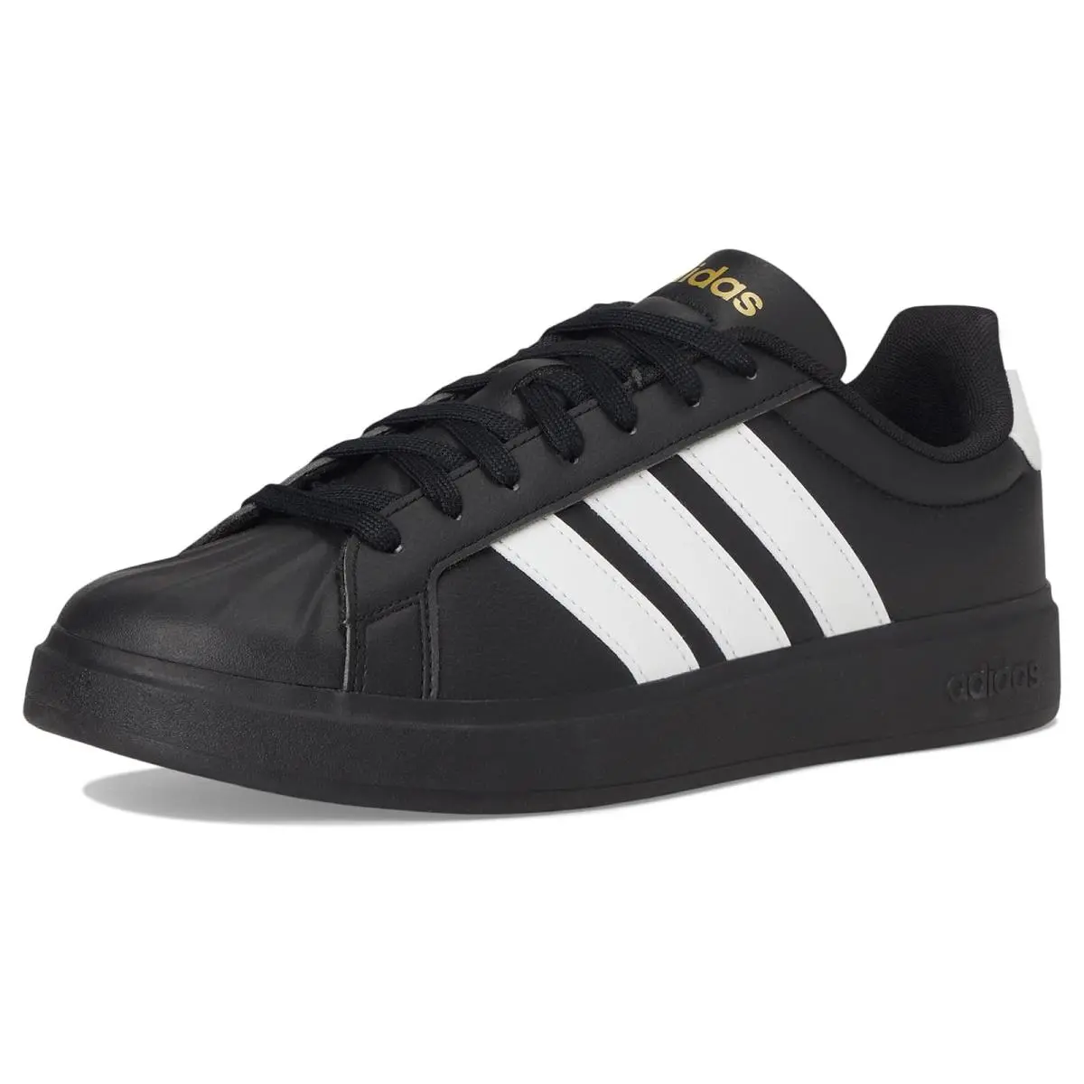Adidas shoes - Black/White/Matte Gold 12