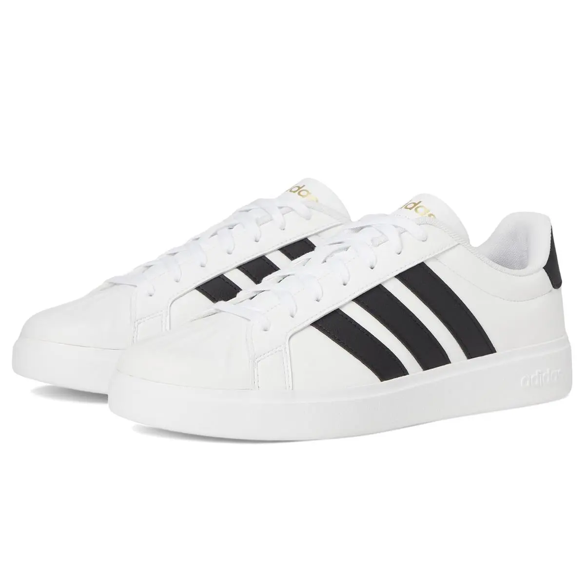 Adidas shoes - Black/White/Matte Gold 13