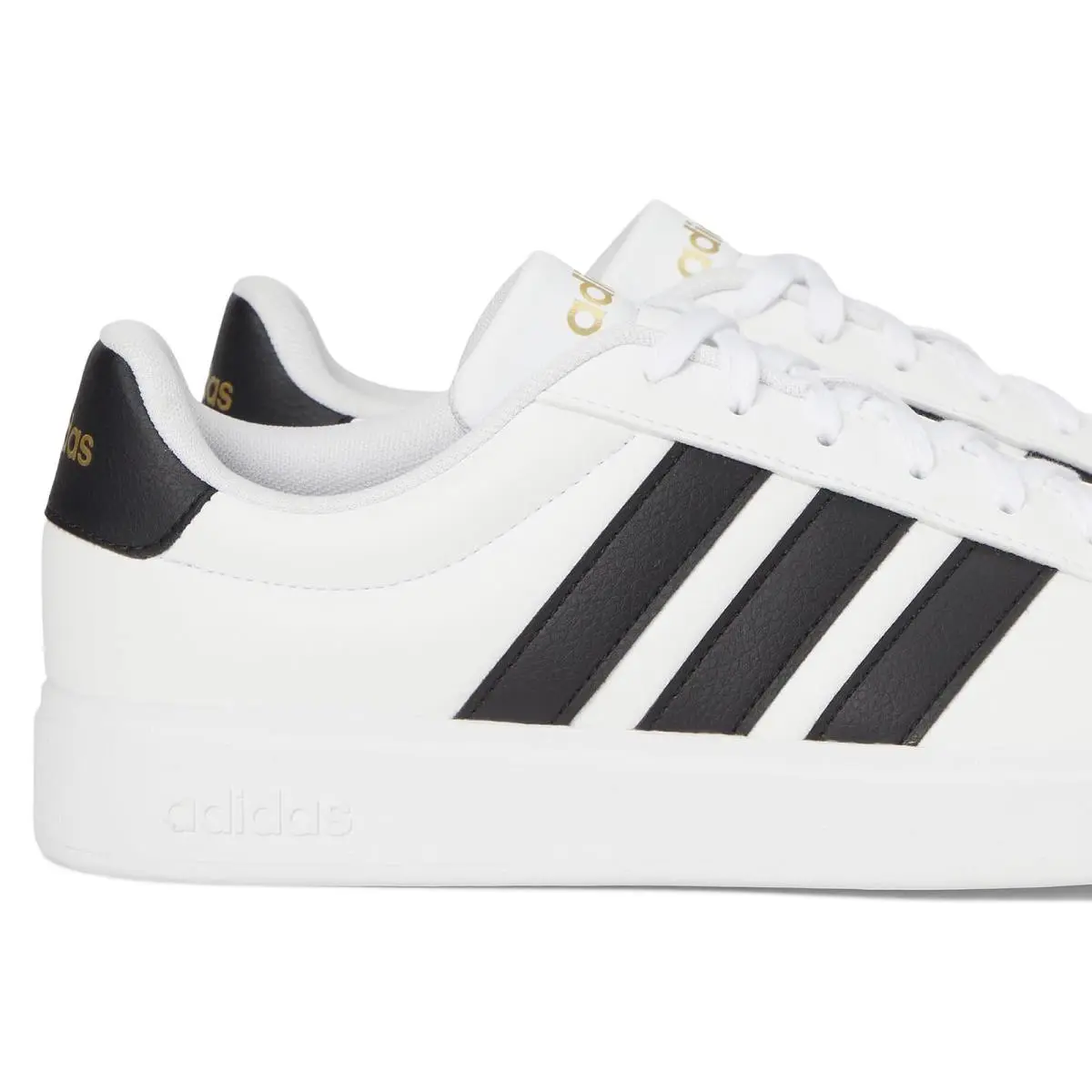 Adidas shoes - Black/White/Matte Gold 18