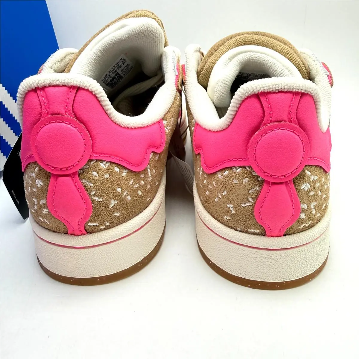 Adidas shoes - Campus Double 00s - Campus Double - JQ2103 - Warm Sandstone/Lucid Pink/Off White 5