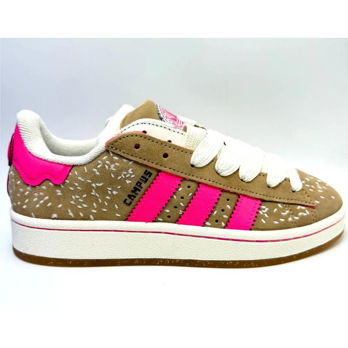 Adidas shoes - Campus Double 00s - Campus Double - JQ2103 - Warm Sandstone/Lucid Pink/Off White 9