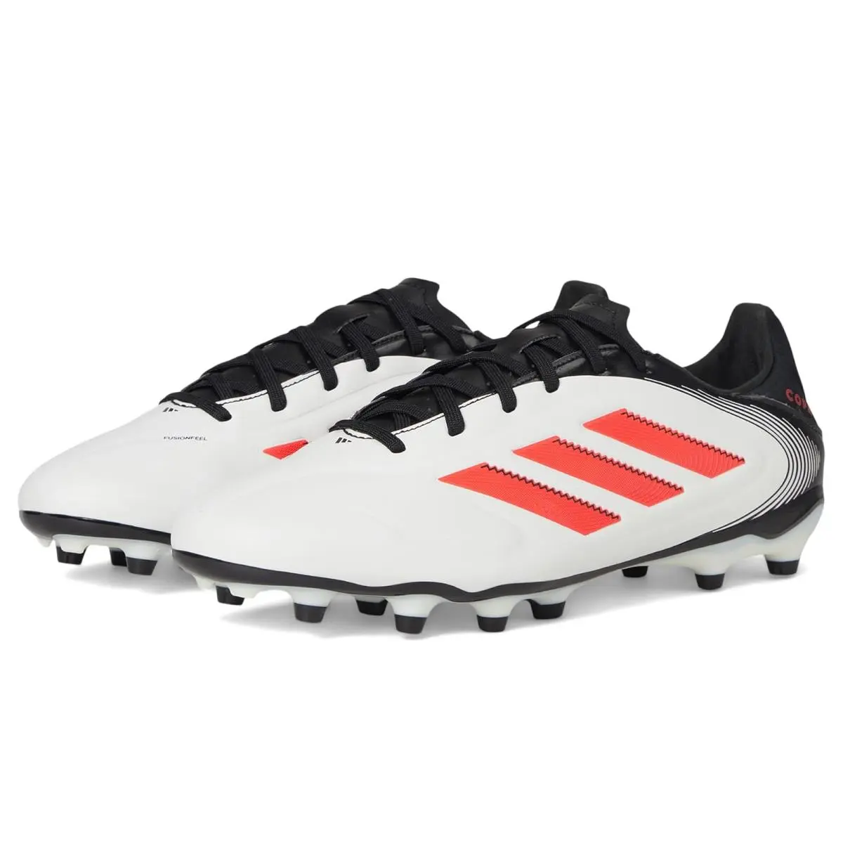 Unisex Shoes Adidas Copa Pure 3 League Firm Ground/multi Ground Soccer Cleats - White/Lucid Red/Black