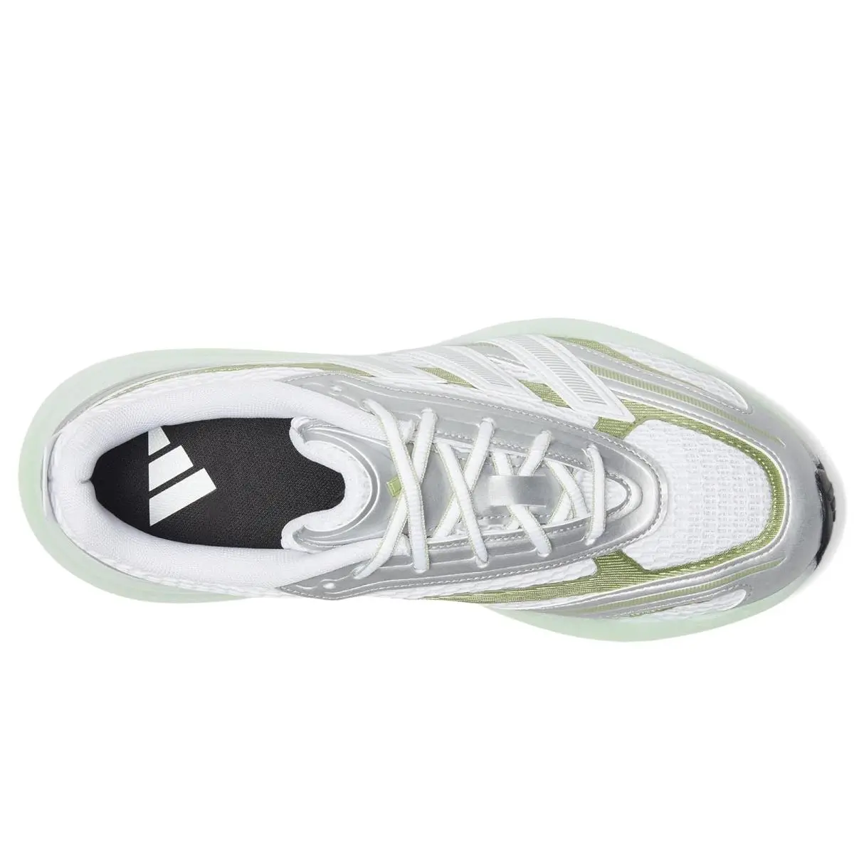 Adidas shoes - White/Silver Metallic/Magic Lime Metallic 0
