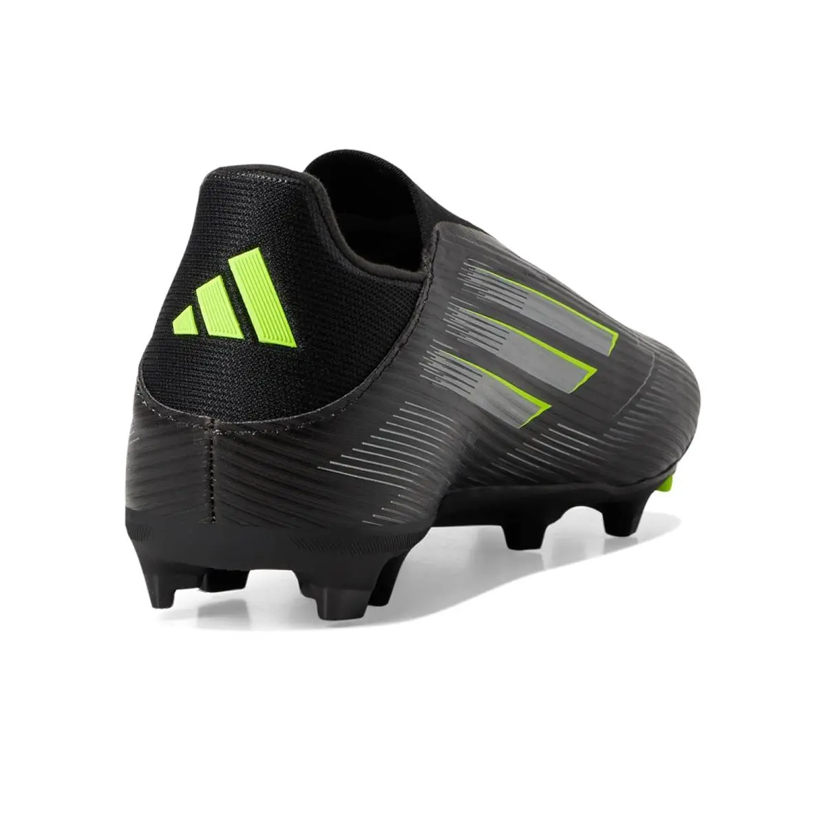 Adidas shoes - Black/Iron Metallic/Lucid Lemon 3
