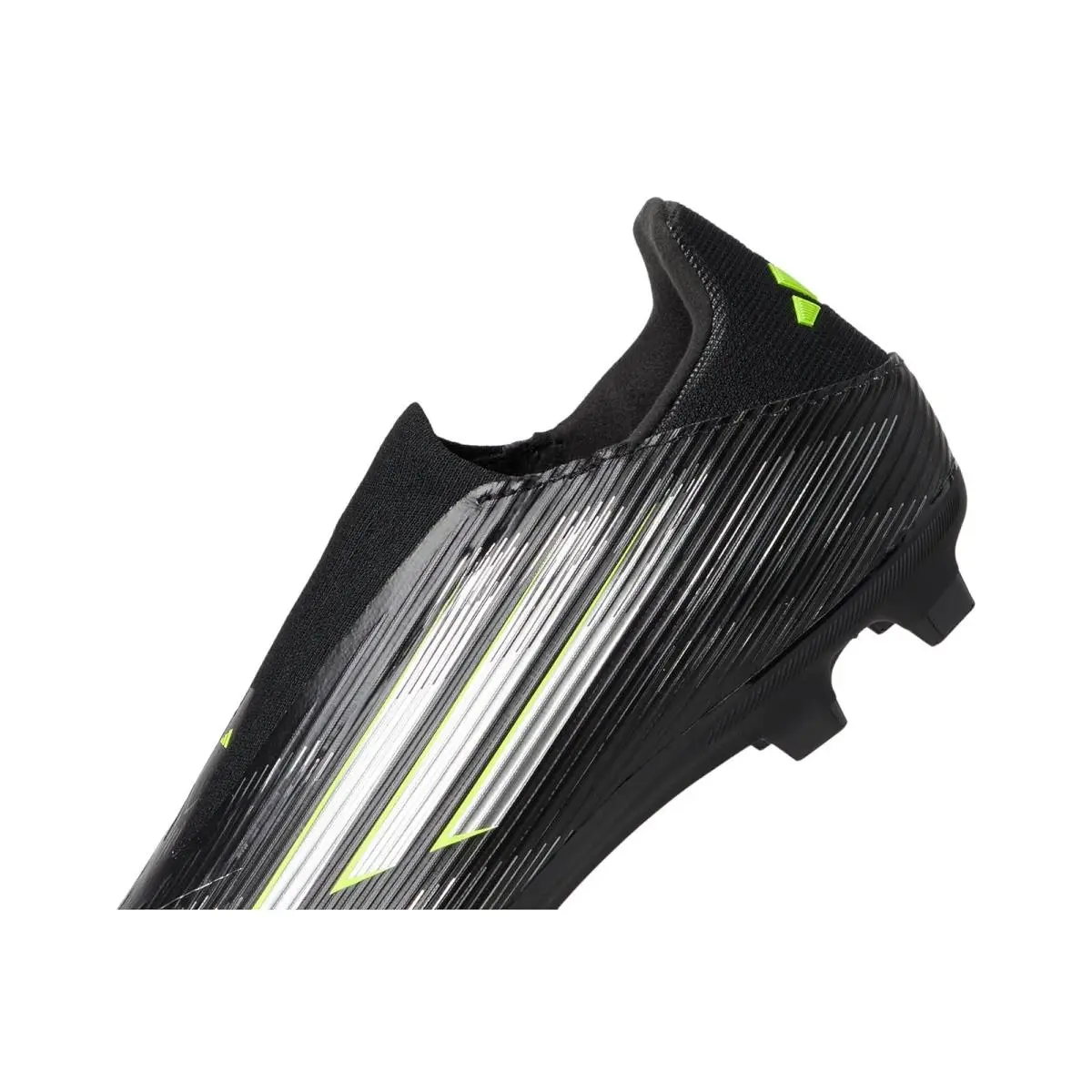Adidas shoes - Black/Iron Metallic/Lucid Lemon 4