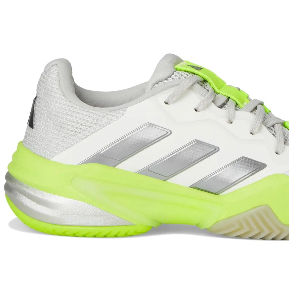 Adidas shoes - White/Iron Metallic/Lucid Lemon 4