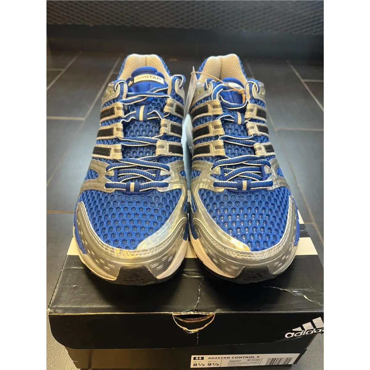 Adidas shoes - adidas Adistar Control 5 - Adistar Control - JQ4167 - Blue 8