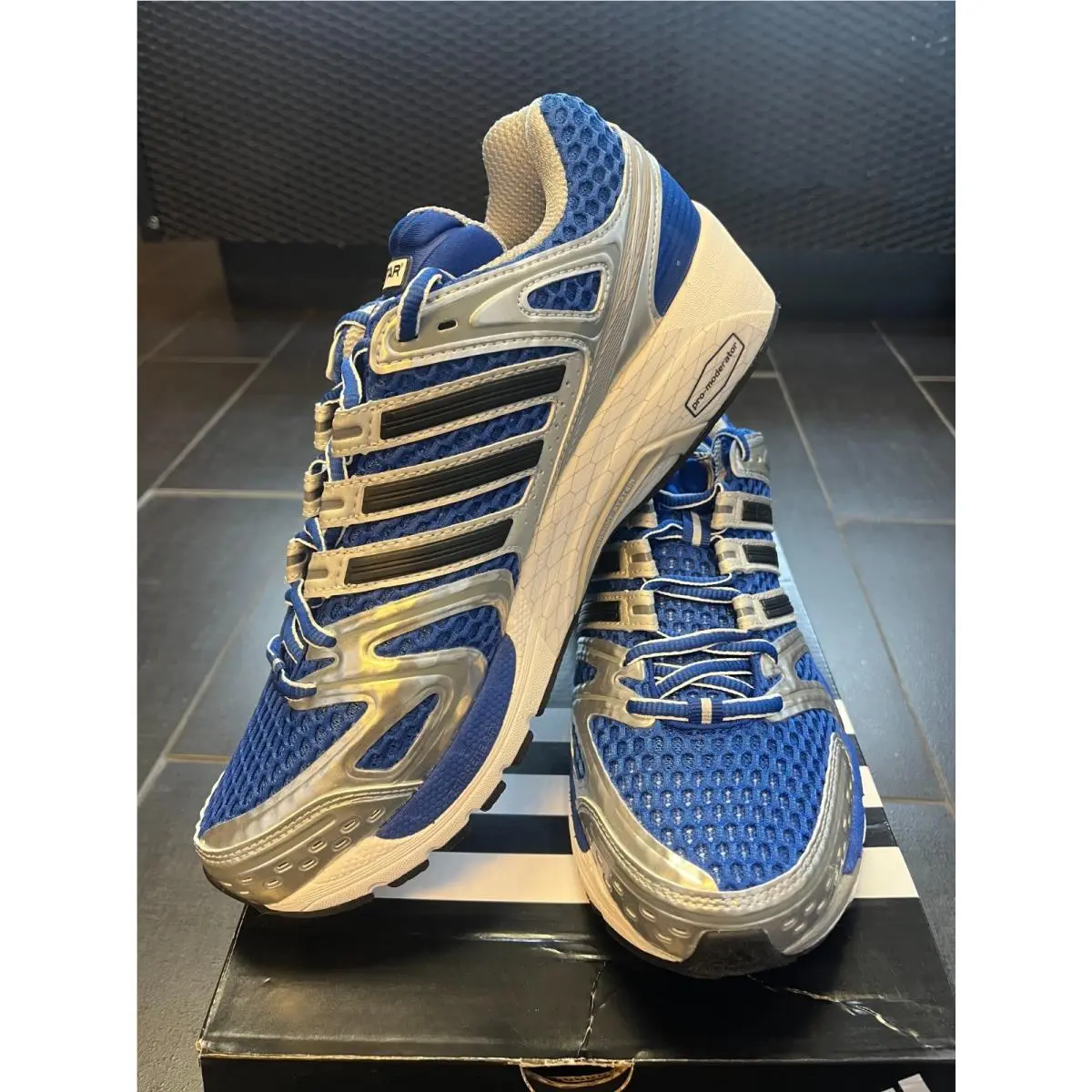 Adidas shoes - adidas Adistar Control 5 - Adistar Control - JQ4167 - Blue 4