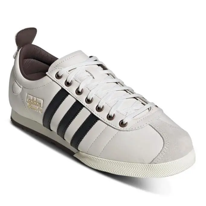 Men Adidas Originals JQ5104 Samba 62 White/black/brown Running Sneakers Shoe - WHITE/BLACK/BROWN