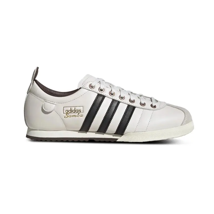 Adidas shoes - SAMBA 62 - SAMBA - JQ5104 - WHITE/BLACK/BROWN 0